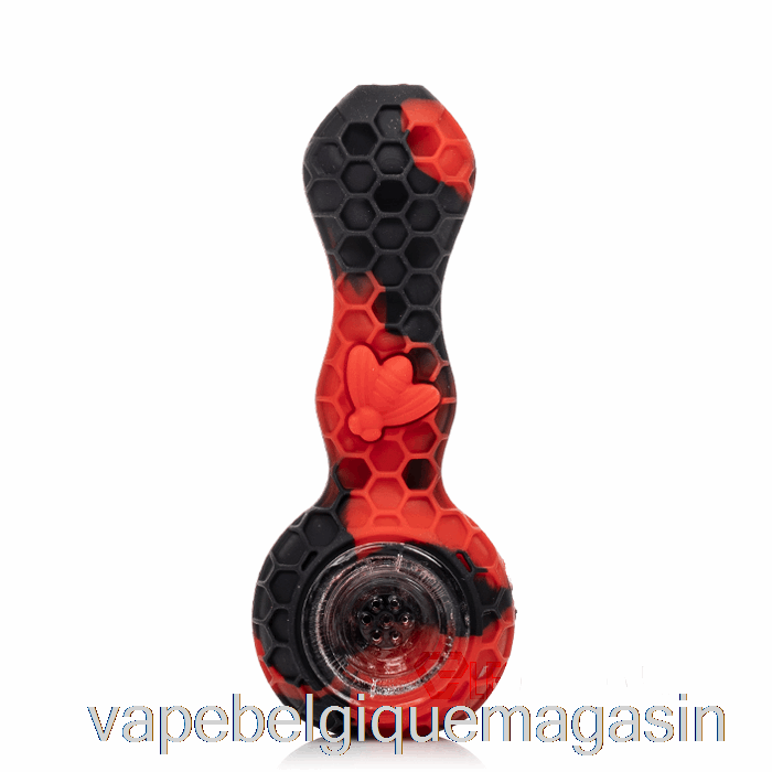 Vape Belgique Stratus Bee Cuillère En Silicone Cramoisi (noir/rouge)